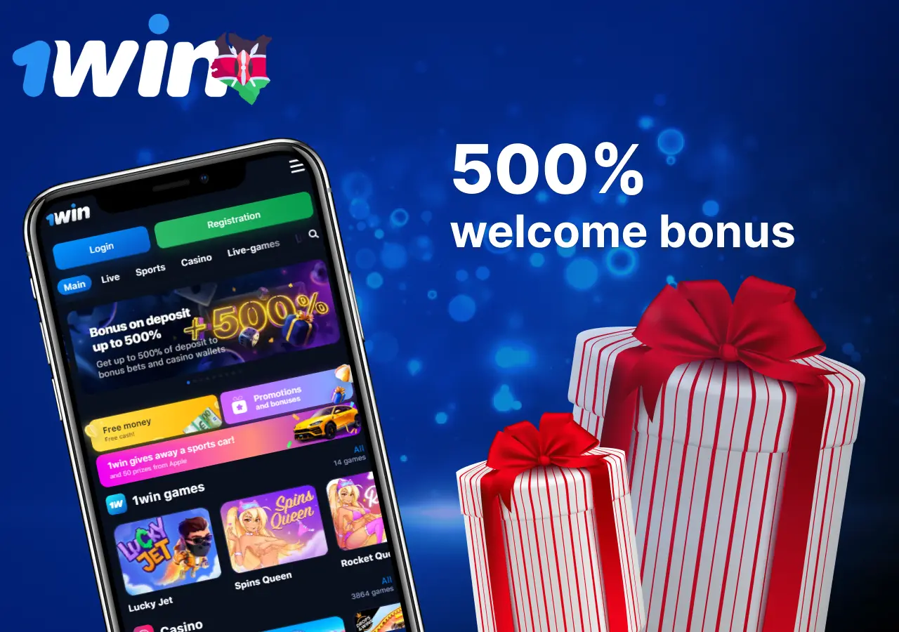 1Win App Kenya: Welcome bonus 500%