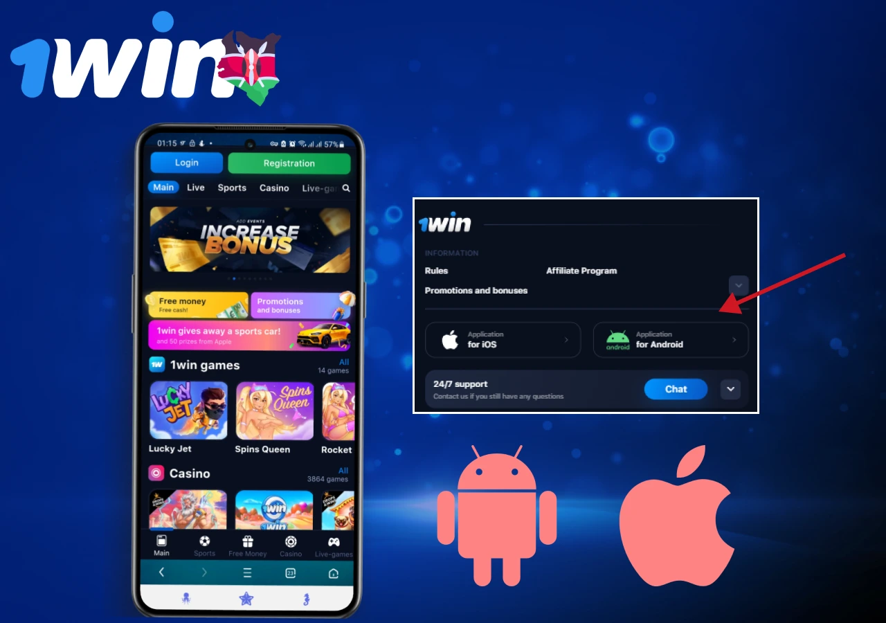 The 1Win mobile app is the best way to play on the go