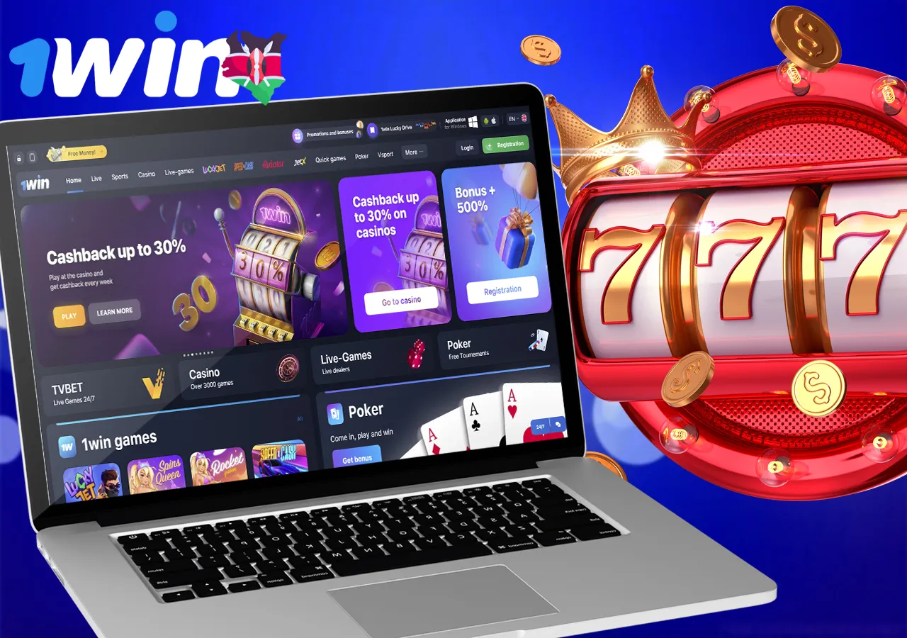 1Win casino with 500% welcome bonus for Kenyan residents